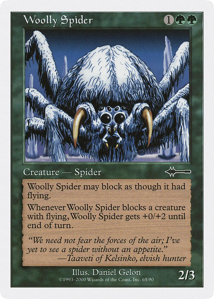 Araignée laineuse — Beatdown Box Set — Magic: The Gathering