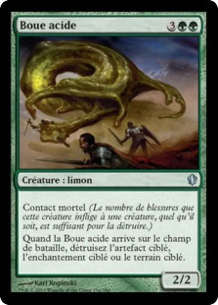 Boue acide — Commander 2013 — Magic: The Gathering