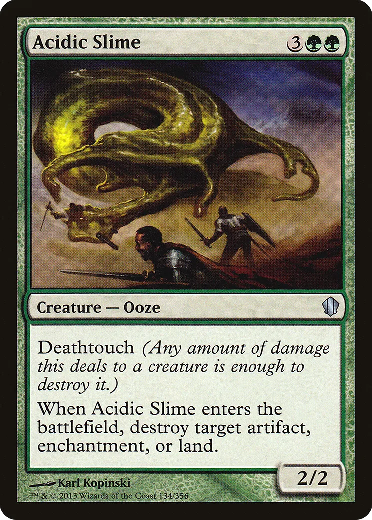 Boue acide — Commander 2013 — Magic: The Gathering