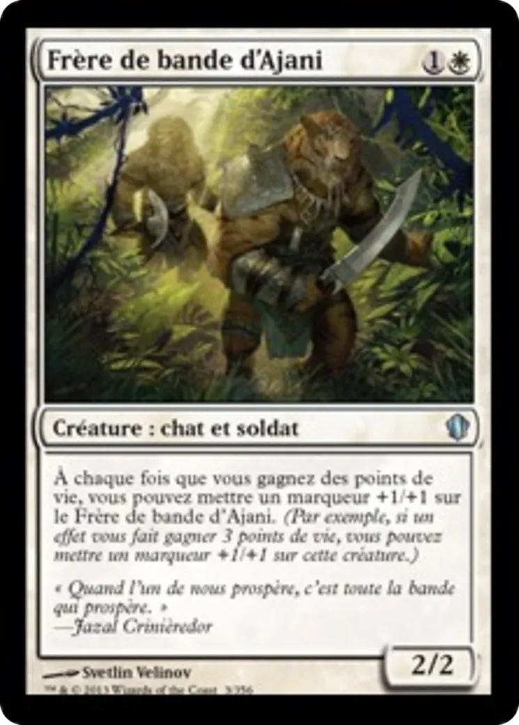 Frère de bande d'Ajani from Commander 2013 - Magic: The Gathering