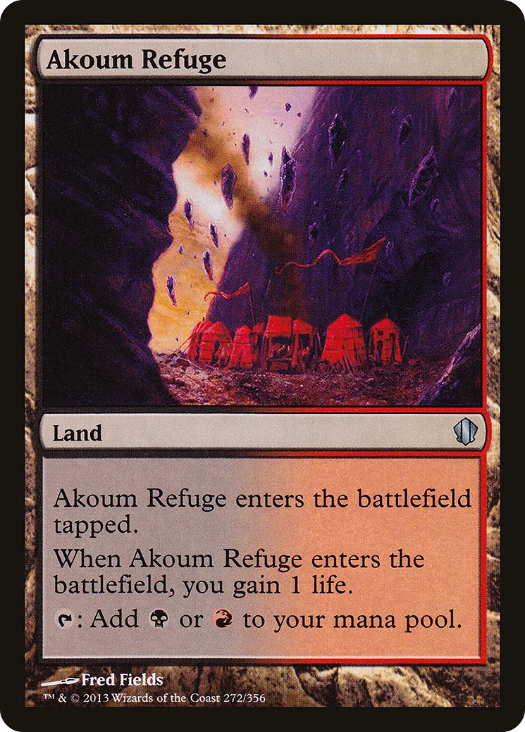 Akoum Refuge — Commander 2013 — Magic: The Gathering
