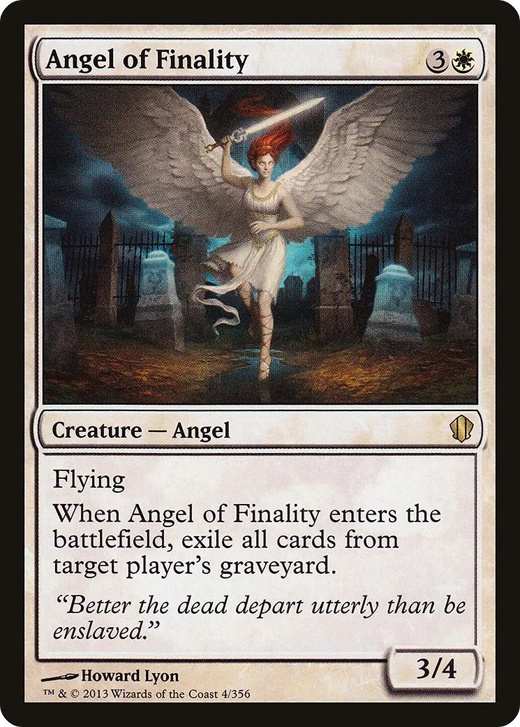 Angel of Finality — Commander 2013 — Magic: The Gathering