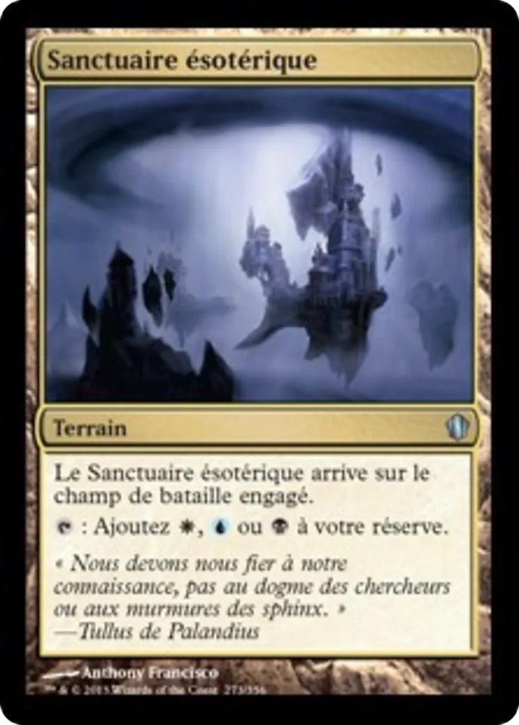 Sanctuaire ésotérique — Commander 2013 — Magic: The Gathering