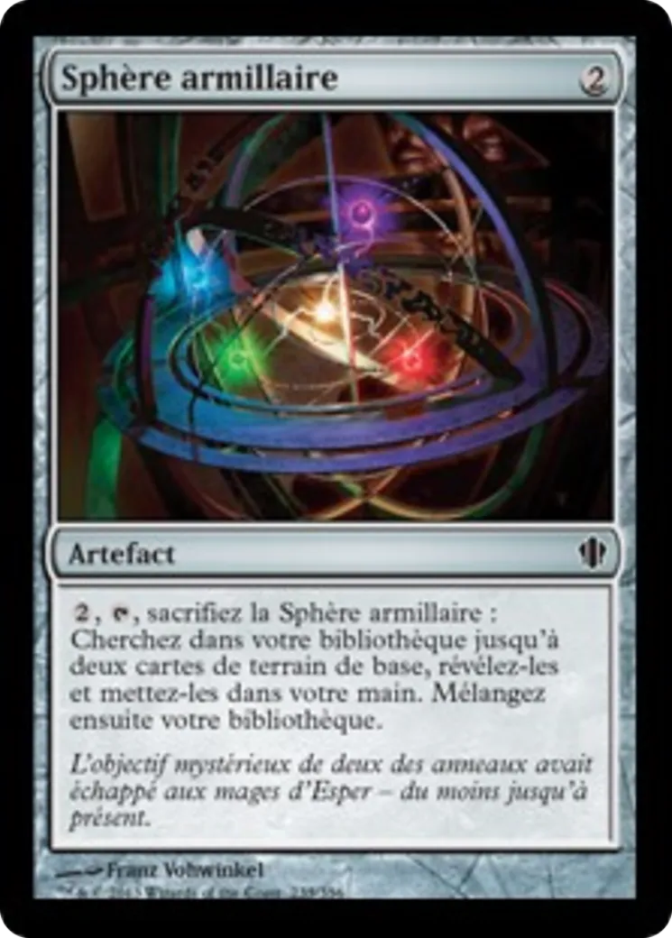 Sphère armillaire — Commander 2013 — Magic: The Gathering