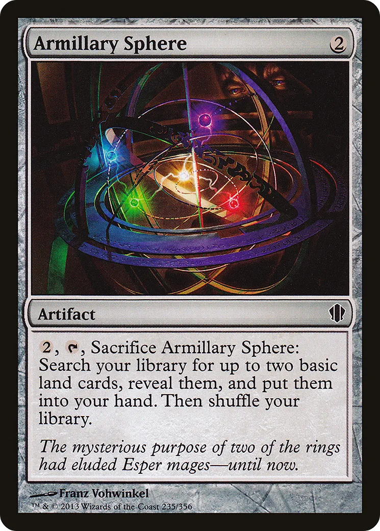 Armillary Sphere — Commander 2013 — Magic: The Gathering