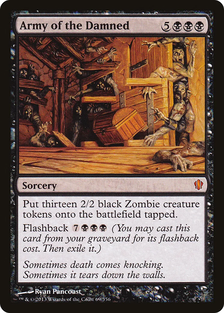 Army of the Damned — Commander 2013 — Magic: The Gathering