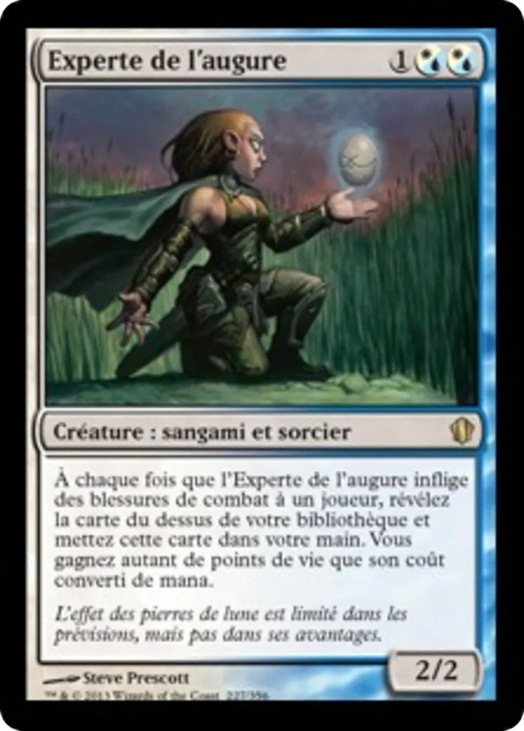 Experte de l'augure — Commander 2013 — Magic: The Gathering