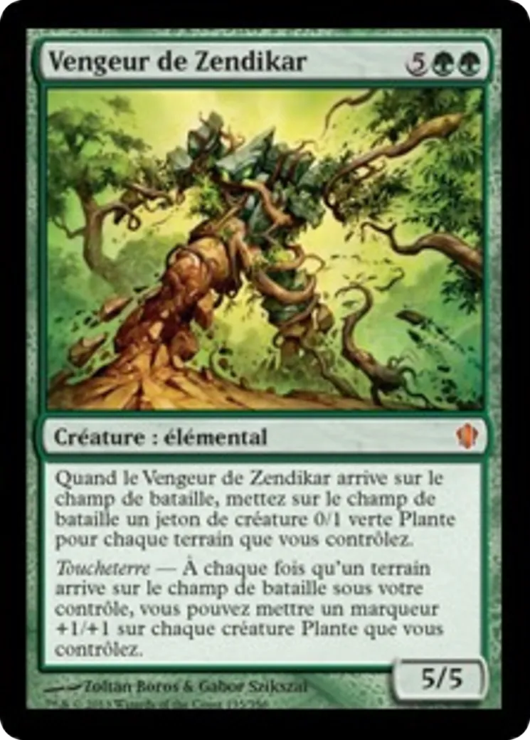 Vengeur de Zendikar — Commander 2013 — Magic: The Gathering
