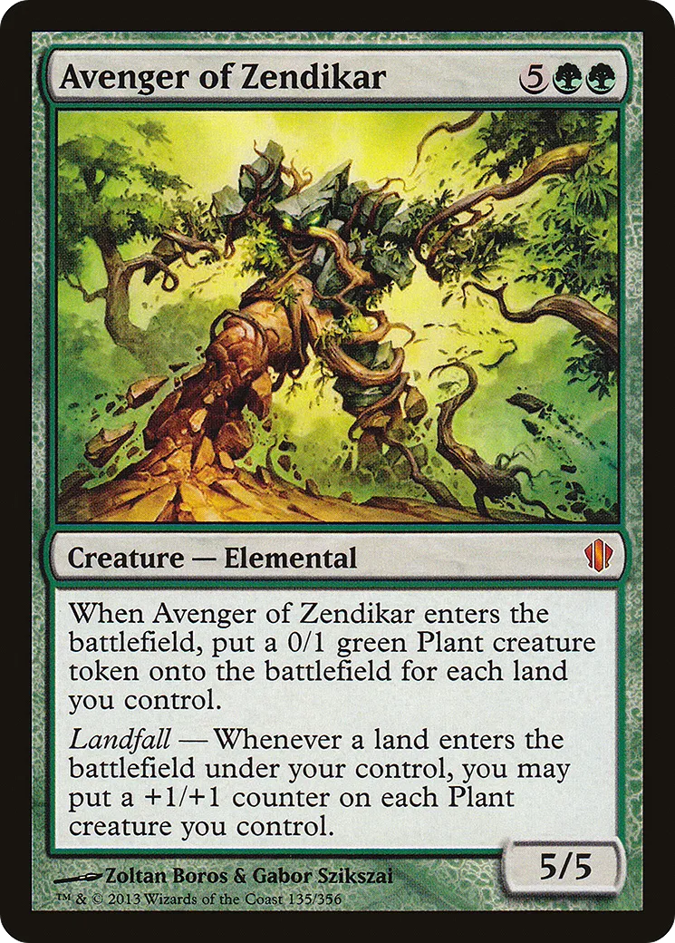 Vengeur de Zendikar — Commander 2013 — Magic: The Gathering
