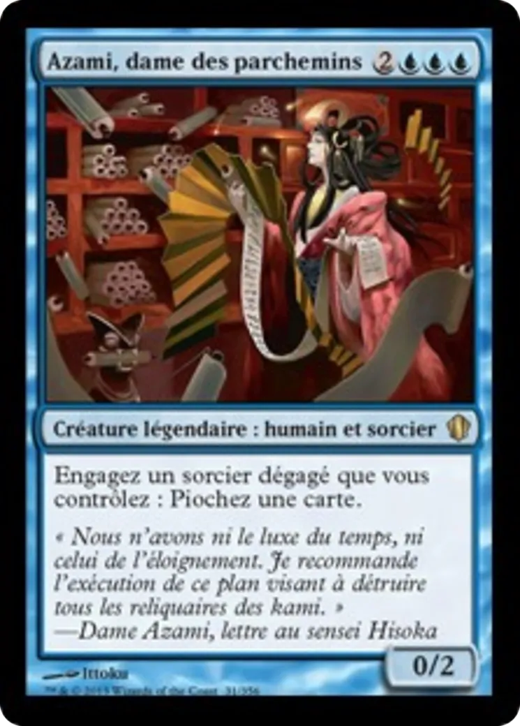 Azami, dame des parchemins — Commander 2013 — Magic: The Gathering
