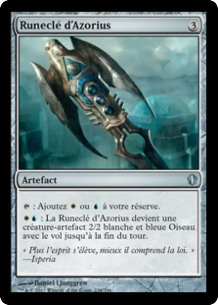 Runeclé d'Azorius — Commander 2013 — Magic: The Gathering