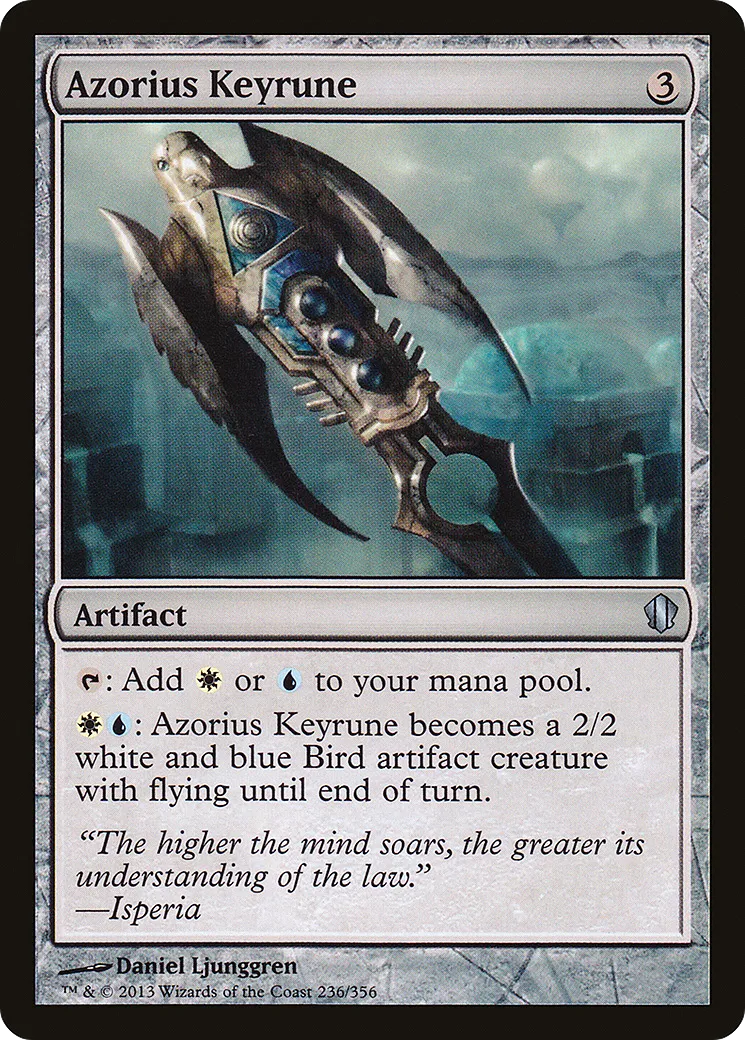 Azorius Keyrune — Commander 2013 — Magic: The Gathering
