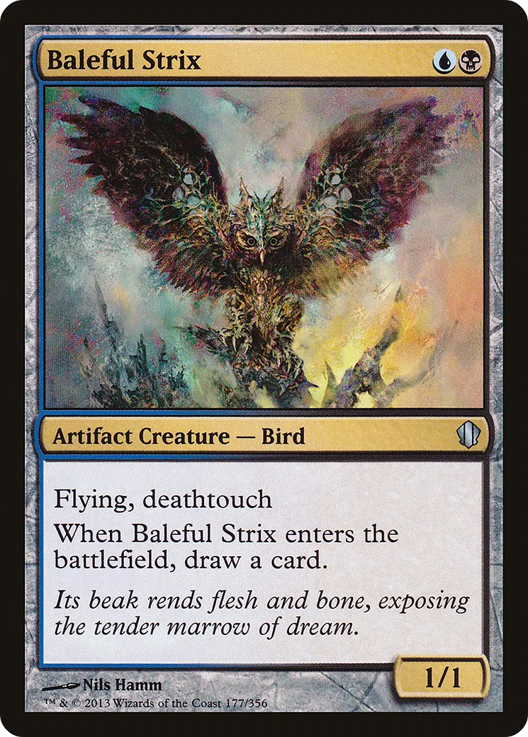 Baleful Strix — Commander 2013 — Magic: The Gathering