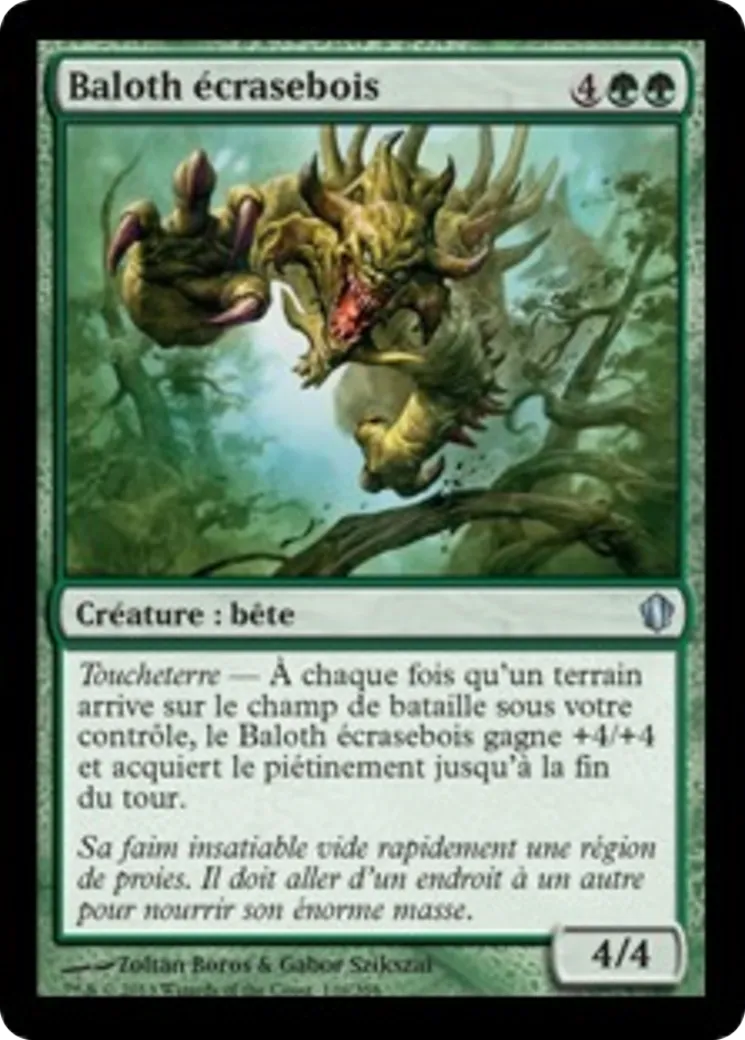 Baloth écrasebois — Commander 2013 — Magic: The Gathering