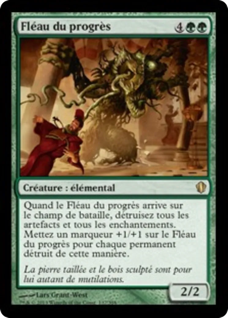 Fléau du progrès — Commander 2013 — Magic: The Gathering