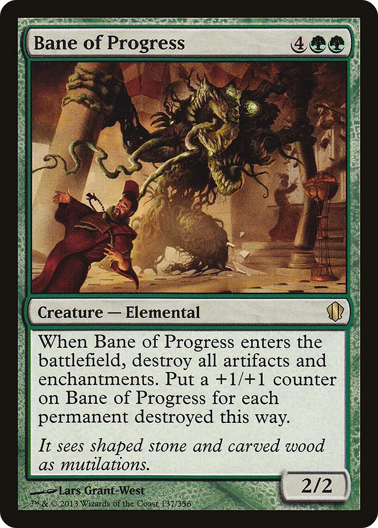 Bane of Progress — Commander 2013 — Magic: The Gathering