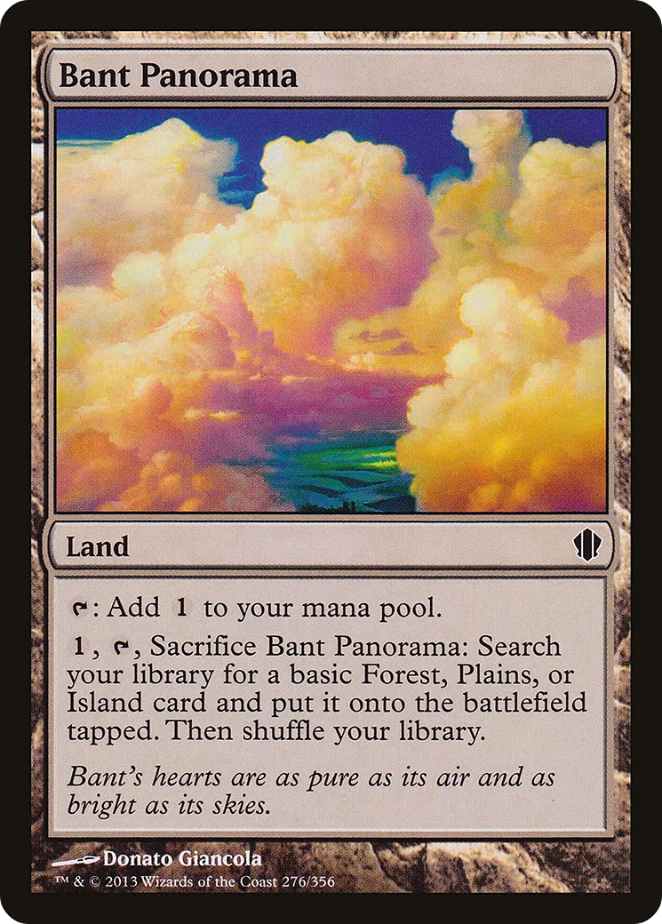 Panorama de Bant — Commander 2013 — Magic: The Gathering