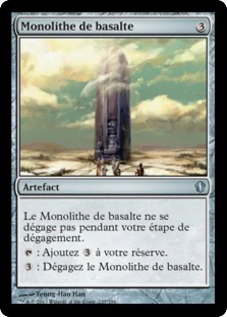 Monolithe de basalte from Commander 2013 - Magic: The Gathering