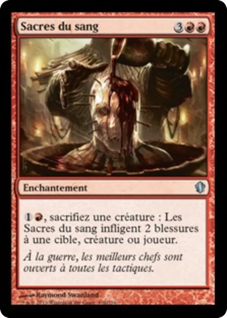 Sacres du sang — Commander 2013 — Magic: The Gathering