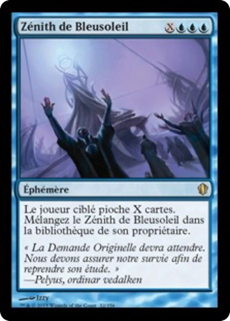 Zénith de Bleusoleil — Commander 2013 — Magic: The Gathering