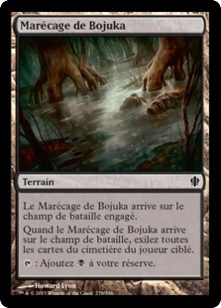 Marécage de Bojuka — Commander 2013 — Magic: The Gathering