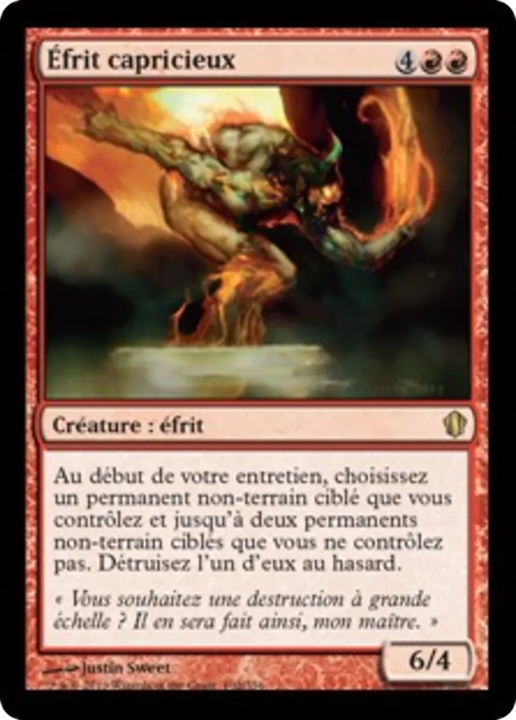 Éfrit capricieux — Commander 2013 — Magic: The Gathering