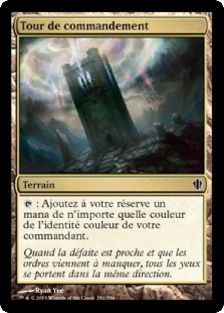 Tour de commandement from Commander 2013 - Magic: The Gathering