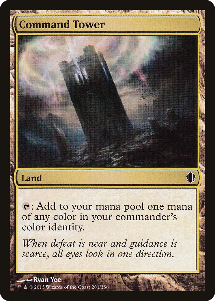Command Tower — Commander 2013 — Magic: The Gathering