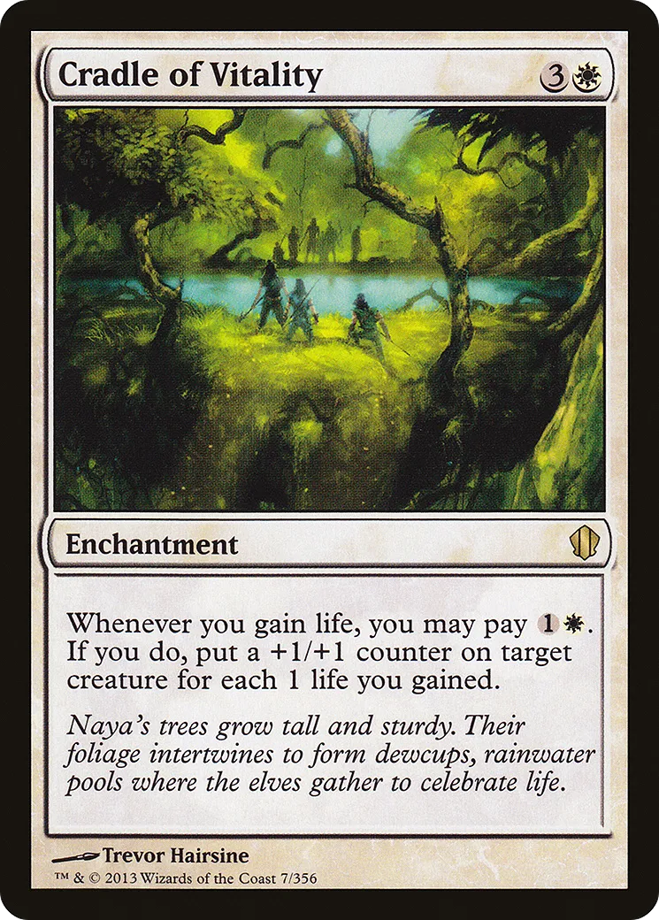Cradle of Vitality — Commander 2013 — Magic: The Gathering