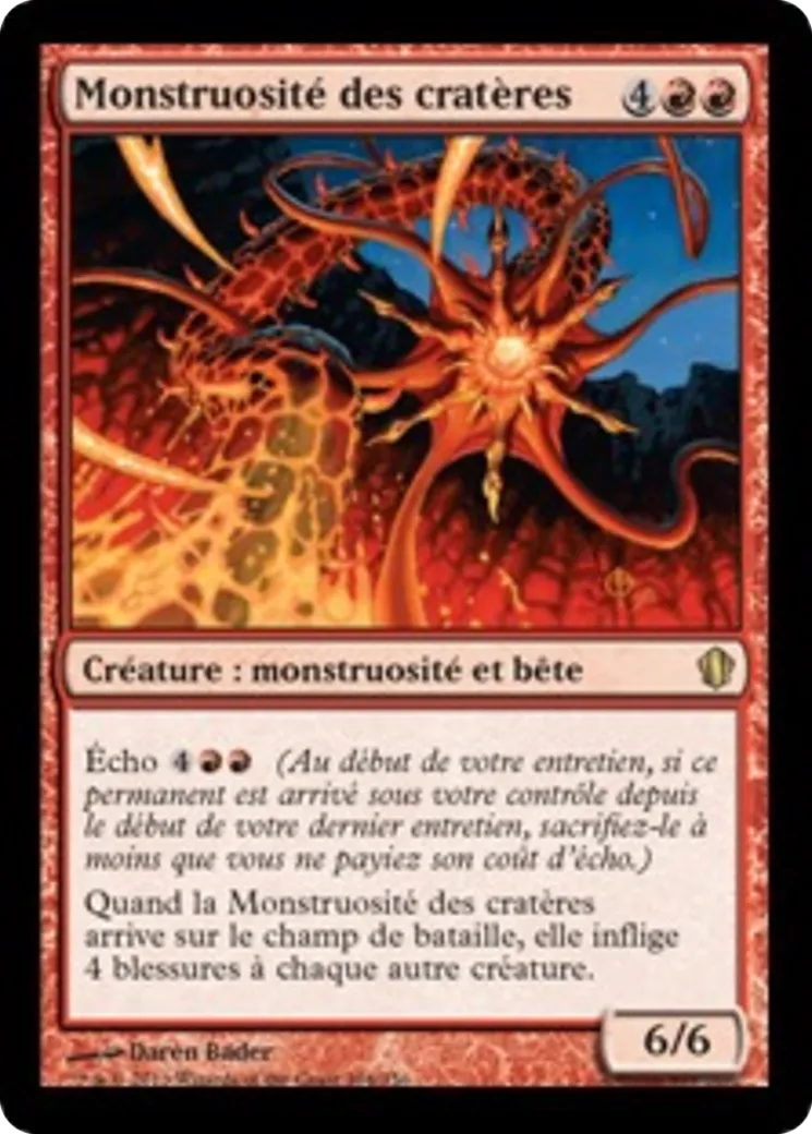 Monstruosité des cratères — Commander 2013 — Magic: The Gathering