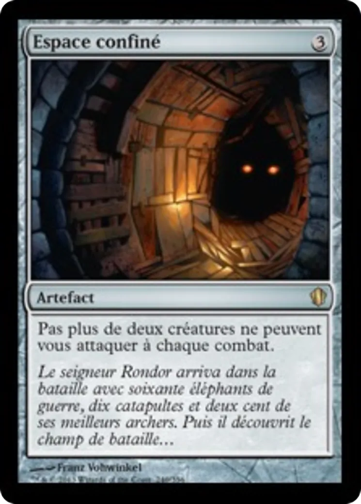Espace confiné — Commander 2013 — Magic: The Gathering