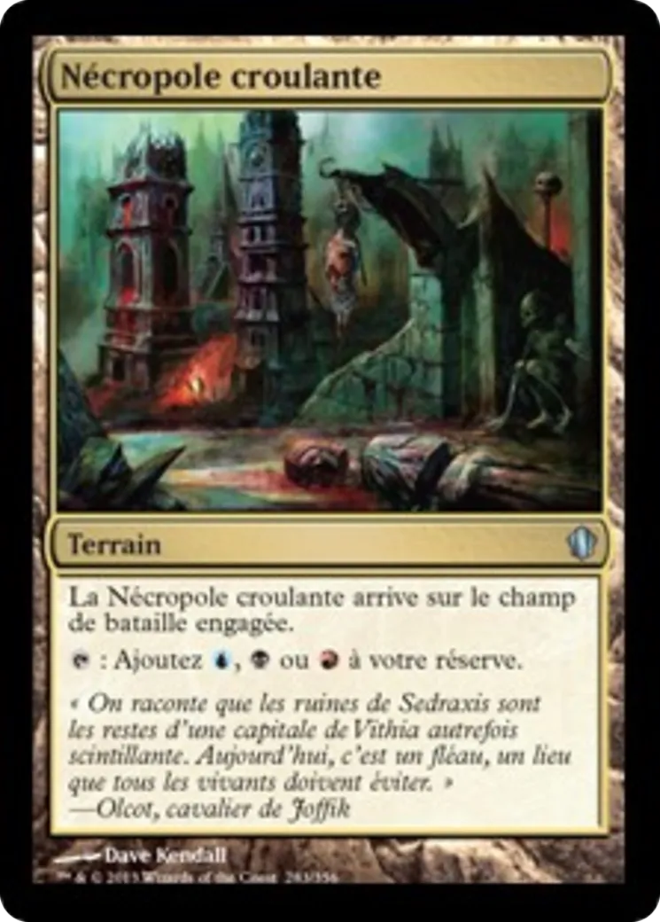 Nécropole croulante — Commander 2013 — Magic: The Gathering