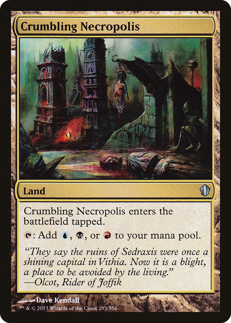 Crumbling Necropolis — Commander 2013 — Magic: The Gathering