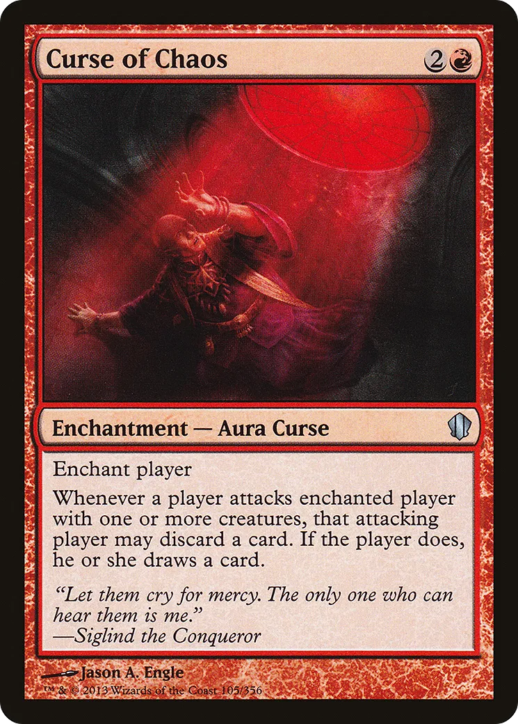 Curse of Chaos — Commander 2013 — Magic: The Gathering