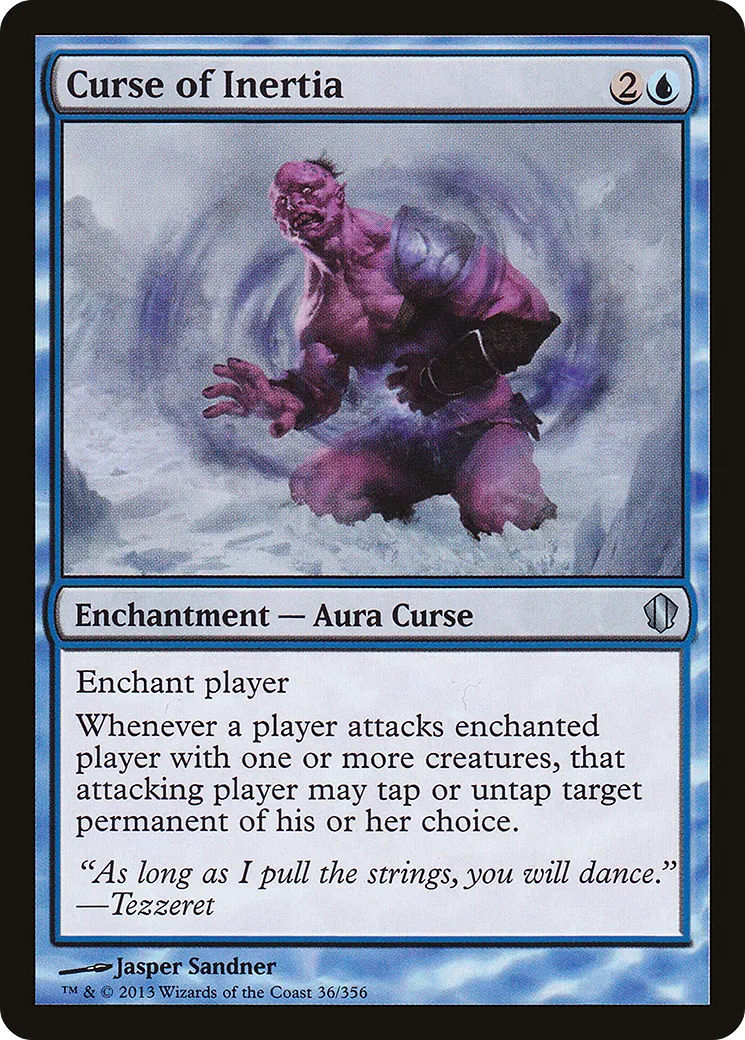 Curse of Inertia — Commander 2013 — Magic: The Gathering