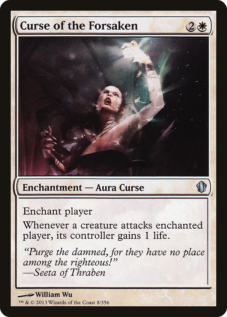 Curse of the Forsaken — Commander 2013 — Magic: The Gathering