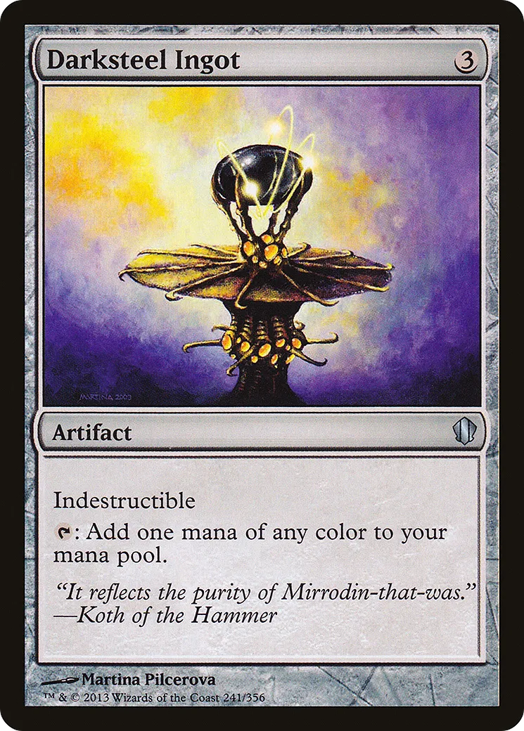 Darksteel Ingot — Commander 2013 — Magic: The Gathering