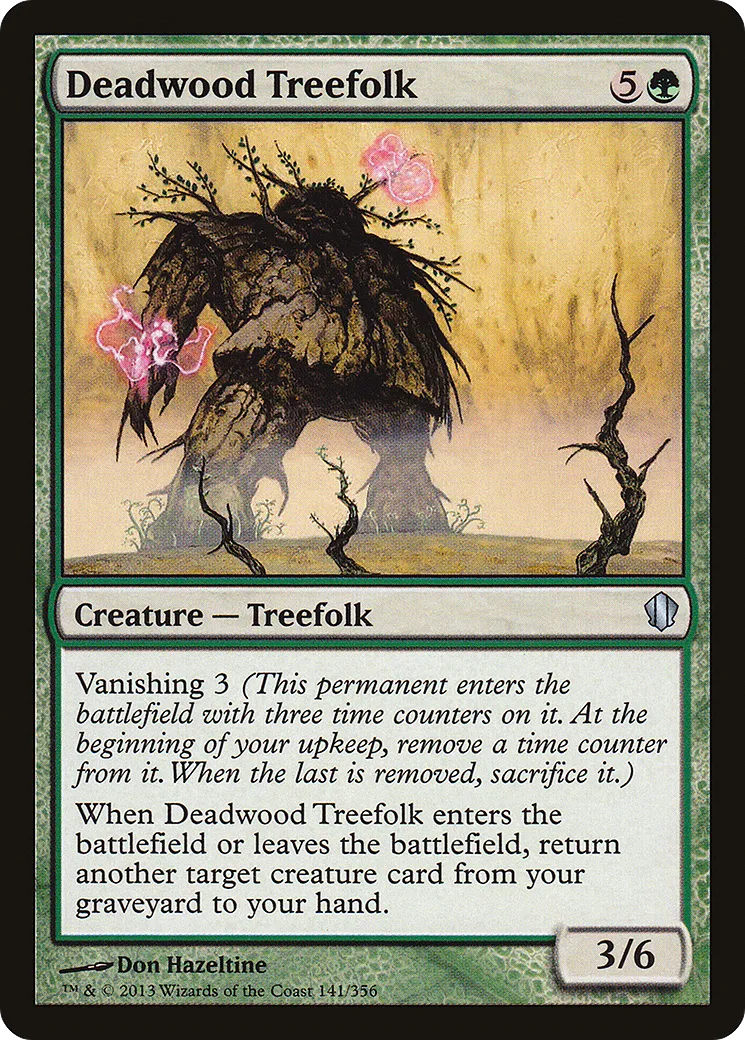 Deadwood Treefolk — Commander 2013 — Magic: The Gathering