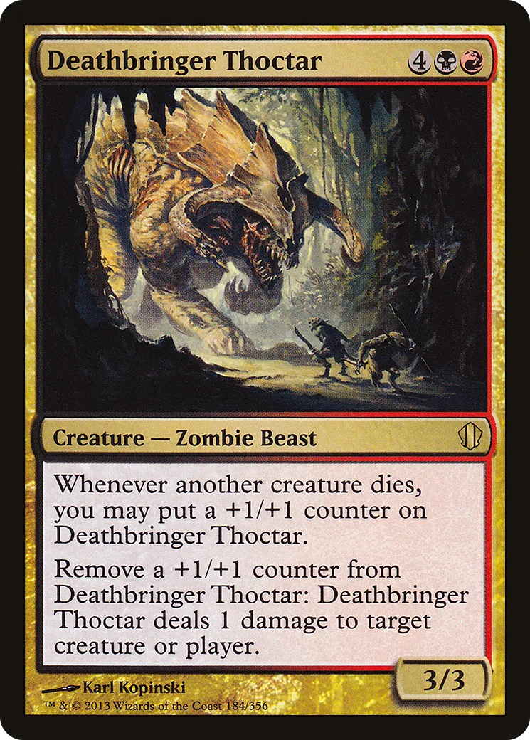 Deathbringer Thoctar — Commander 2013 — Magic: The Gathering