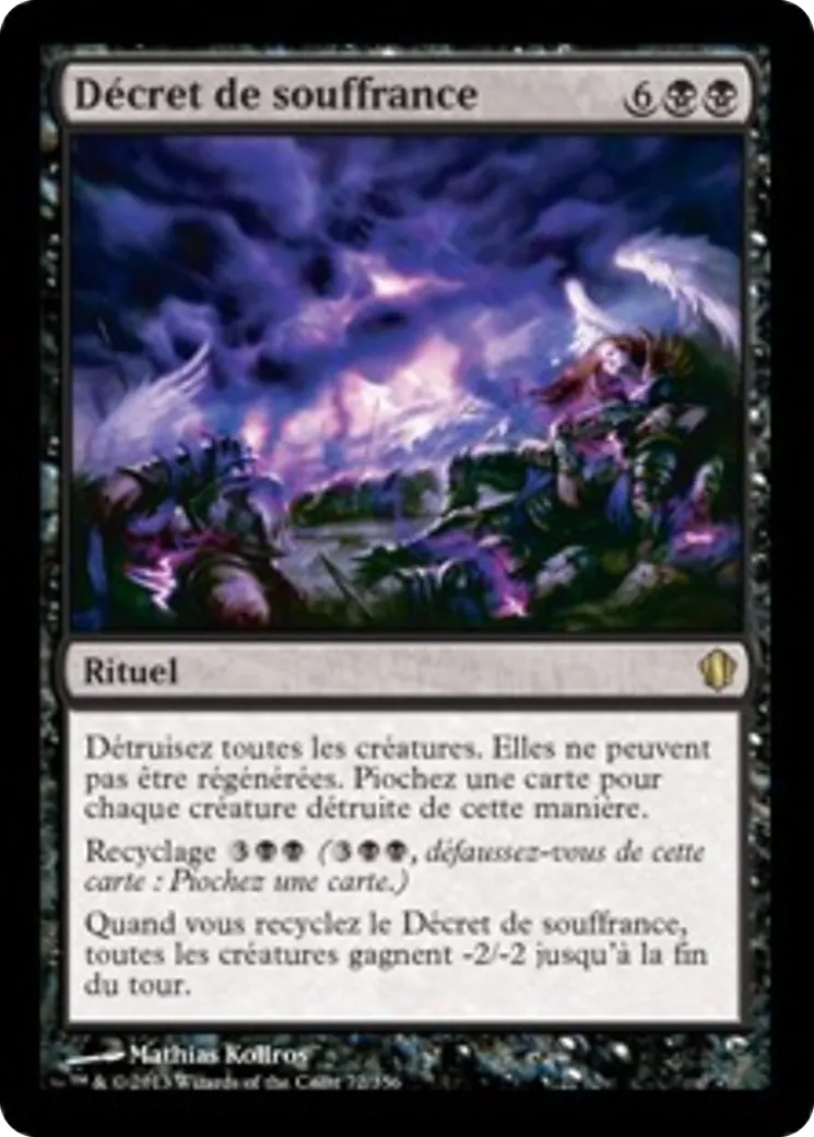 Décret de souffrance — Commander 2013 — Magic: The Gathering