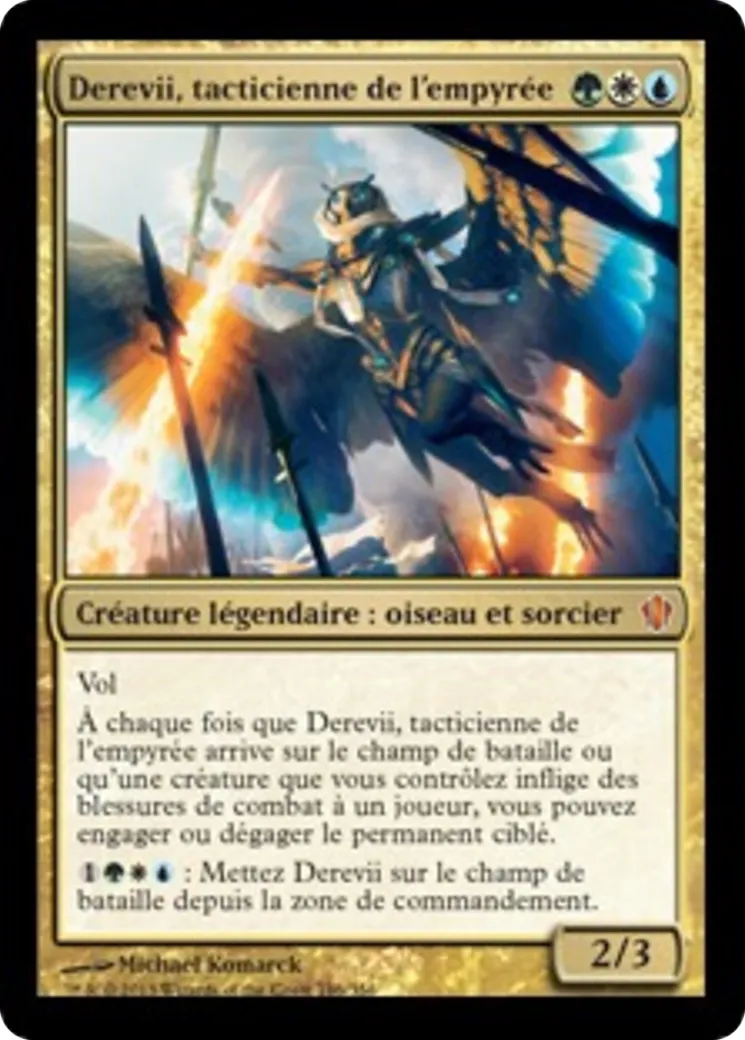 Derevii, tacticienne de l'empyrée — Commander 2013 — Magic: The Gathering