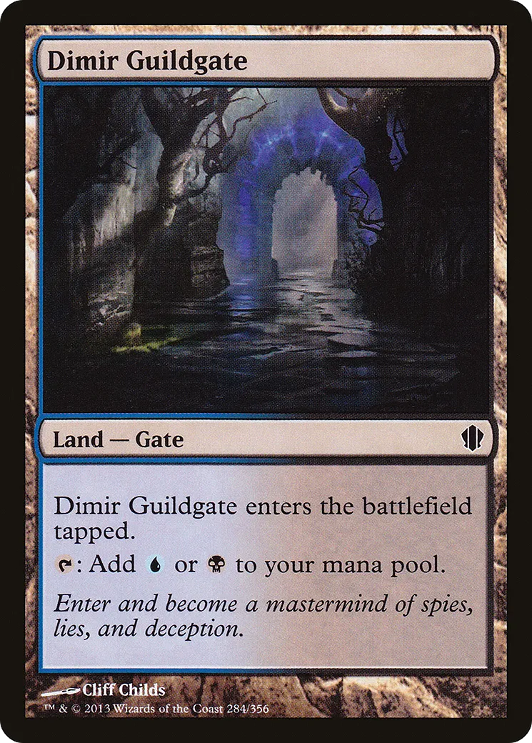 Dimir Guildgate — Commander 2013 — Magic: The Gathering
