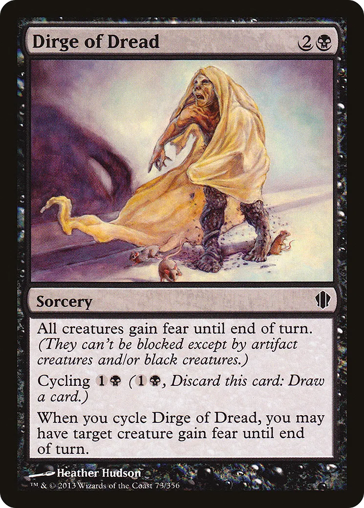 Dirge of Dread from Commander 2013 - Magic: The Gathering