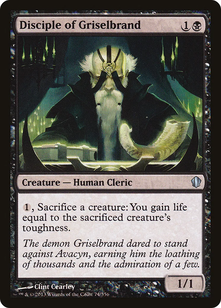 Disciple of Griselbrand — Commander 2013 — Magic: The Gathering