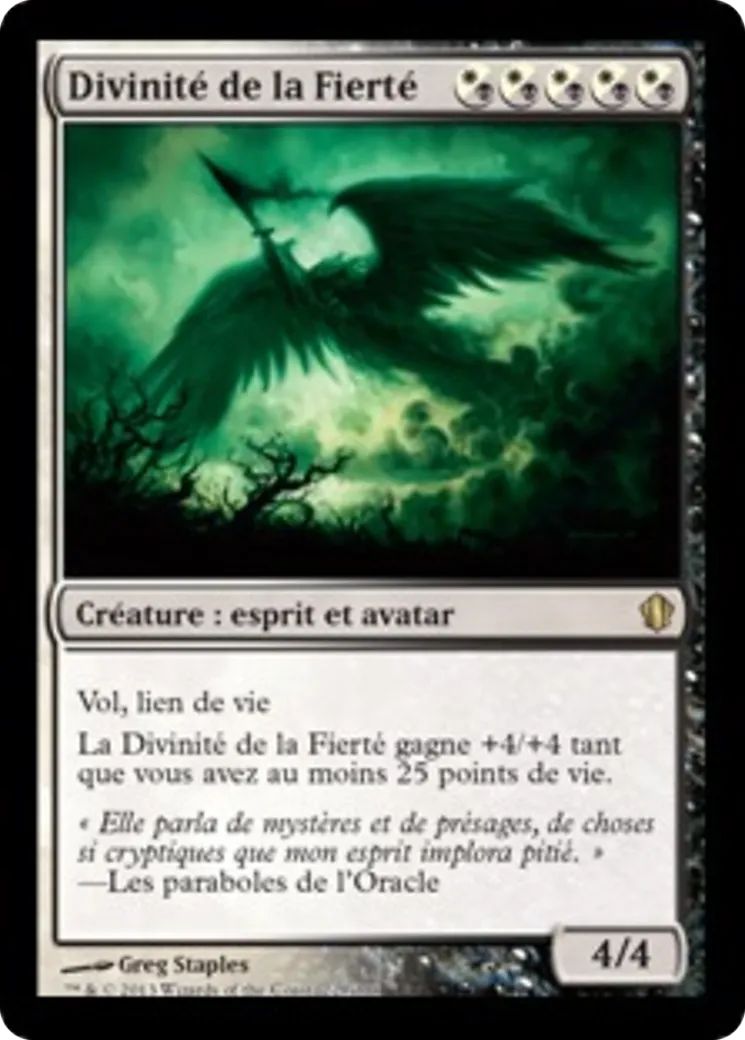 Divinité de la Fierté — Commander 2013 — Magic: The Gathering