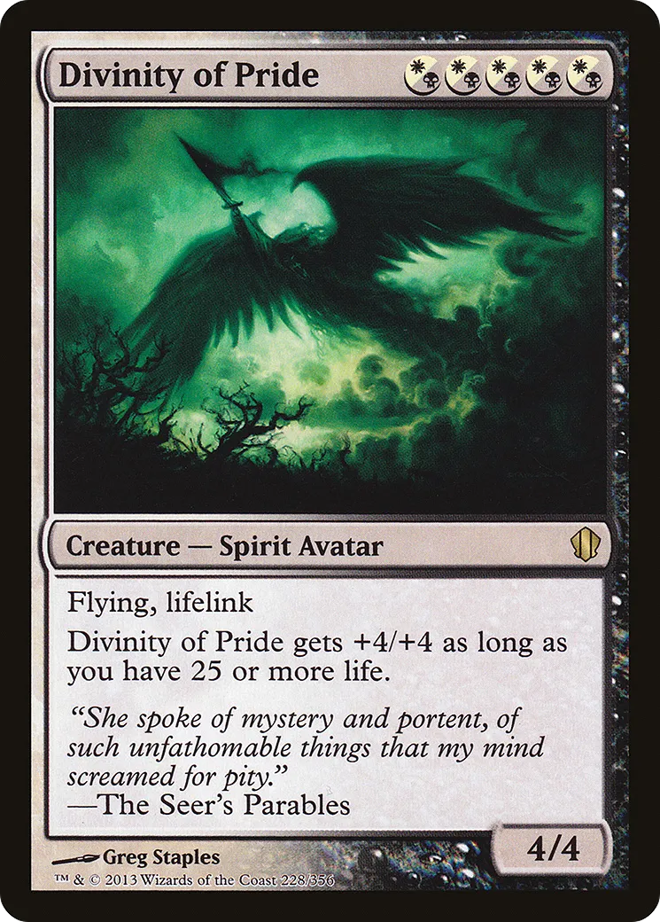 Divinity of Pride — Commander 2013 — Magic: The Gathering