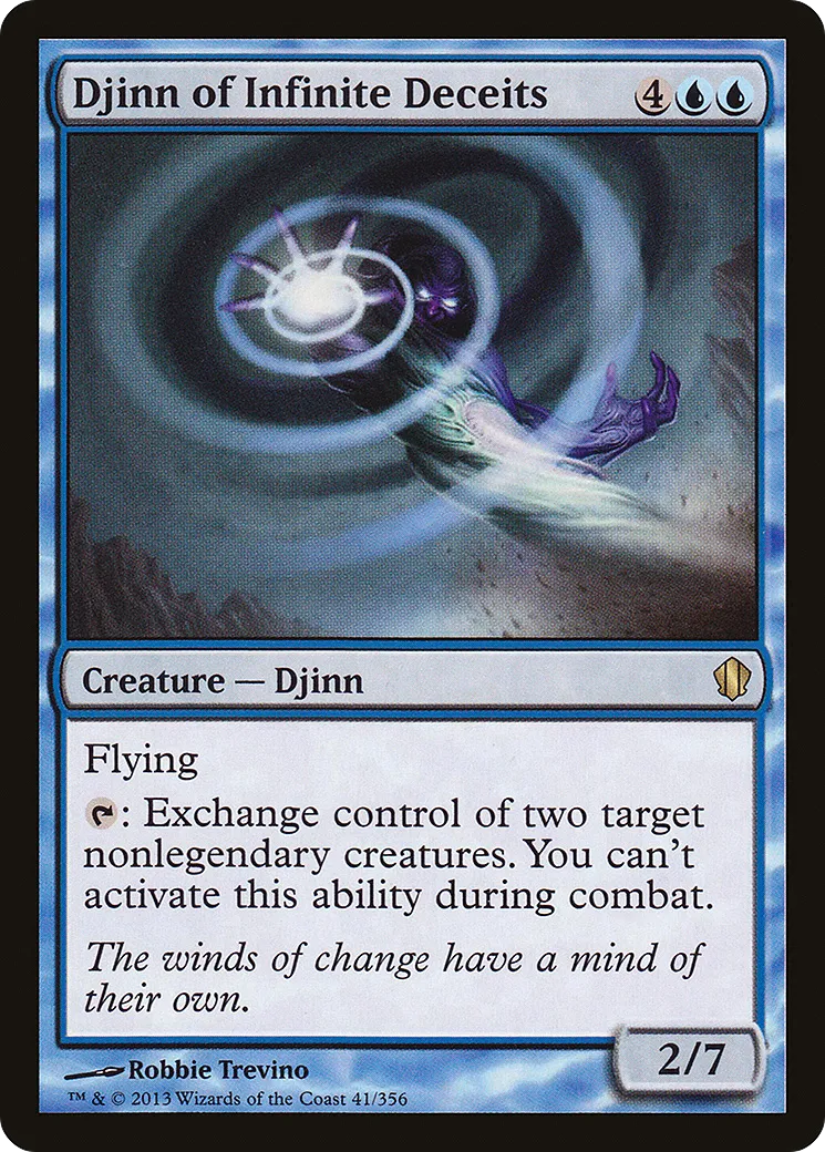 Djinn des tromperies infinies — Commander 2013 — Magic: The Gathering