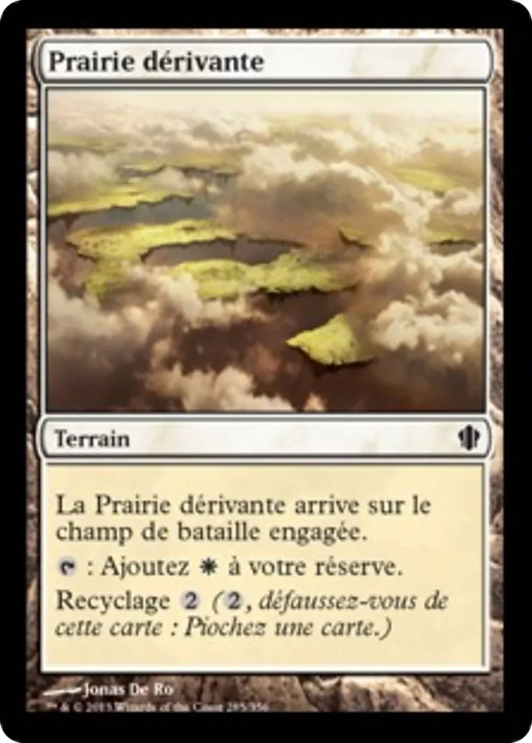 Prairie dérivante — Commander 2013 — Magic: The Gathering