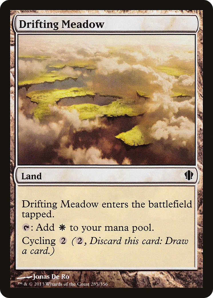 Prairie dérivante — Commander 2013 — Magic: The Gathering
