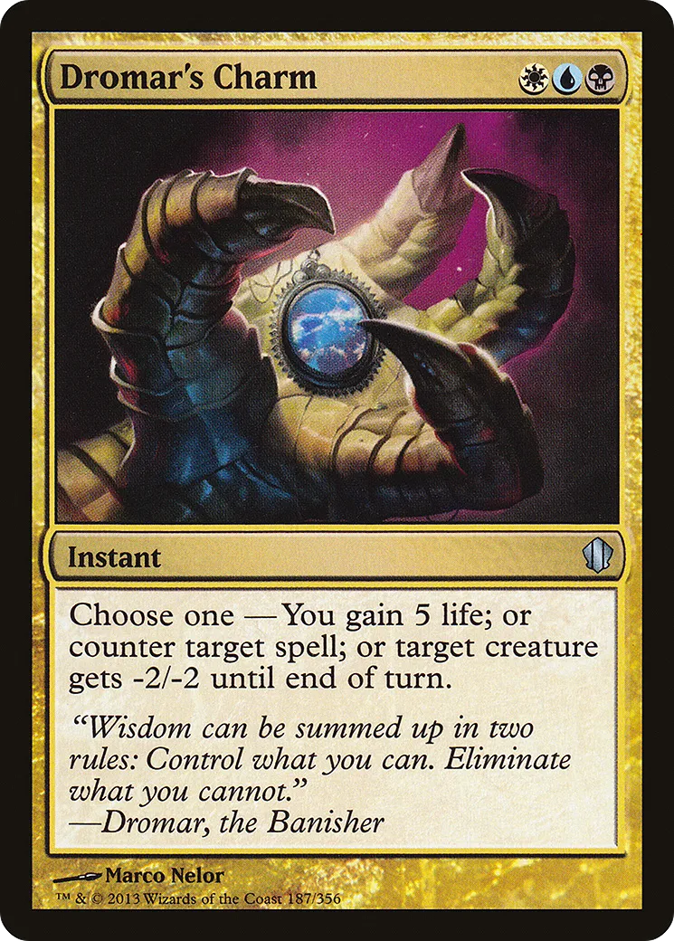 Charme de Dromar — Commander 2013 — Magic: The Gathering
